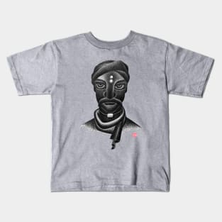 Face of an Indian Man Kids T-Shirt